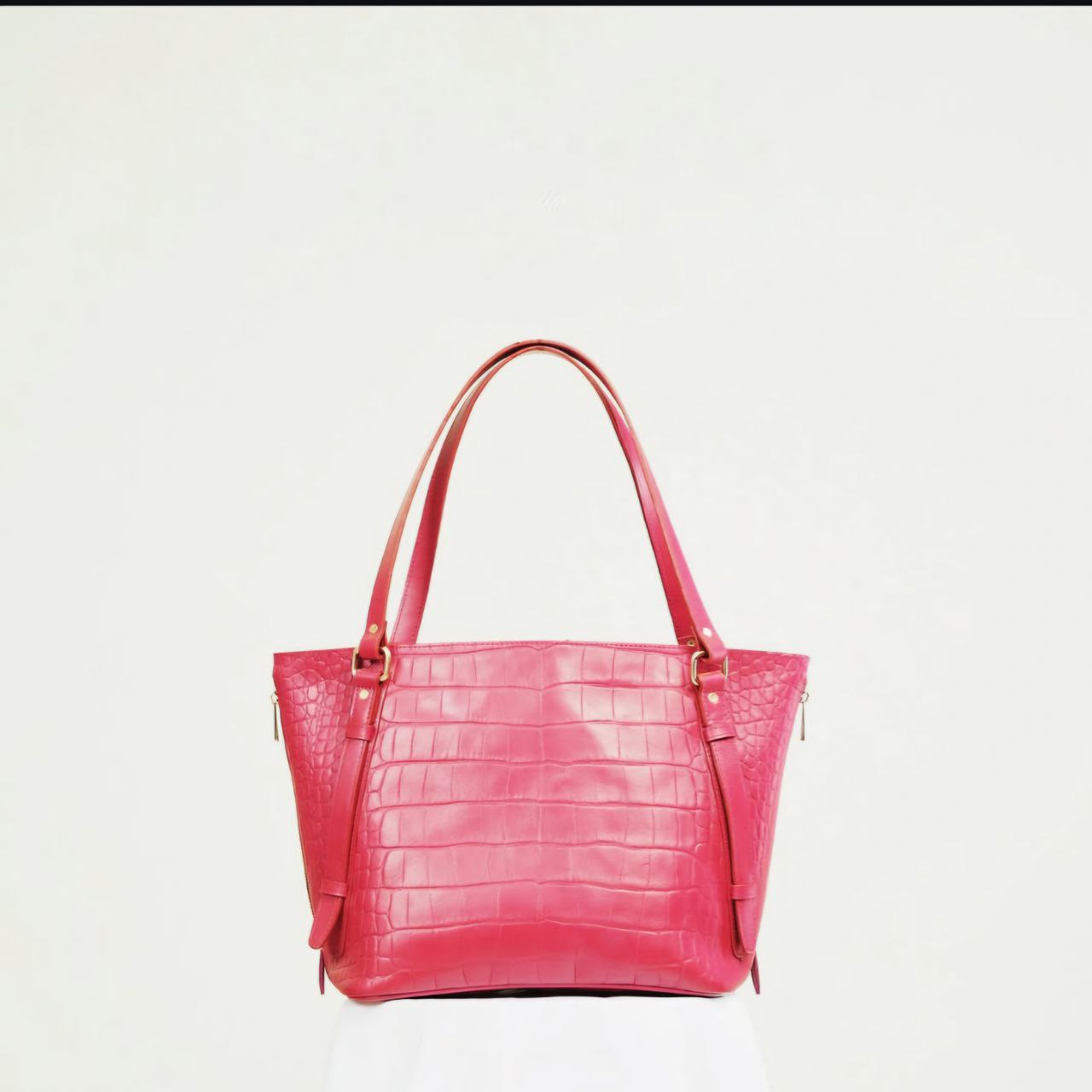Women's Leather Hand Bag – Chic Frame Accessory Purse for Essentials